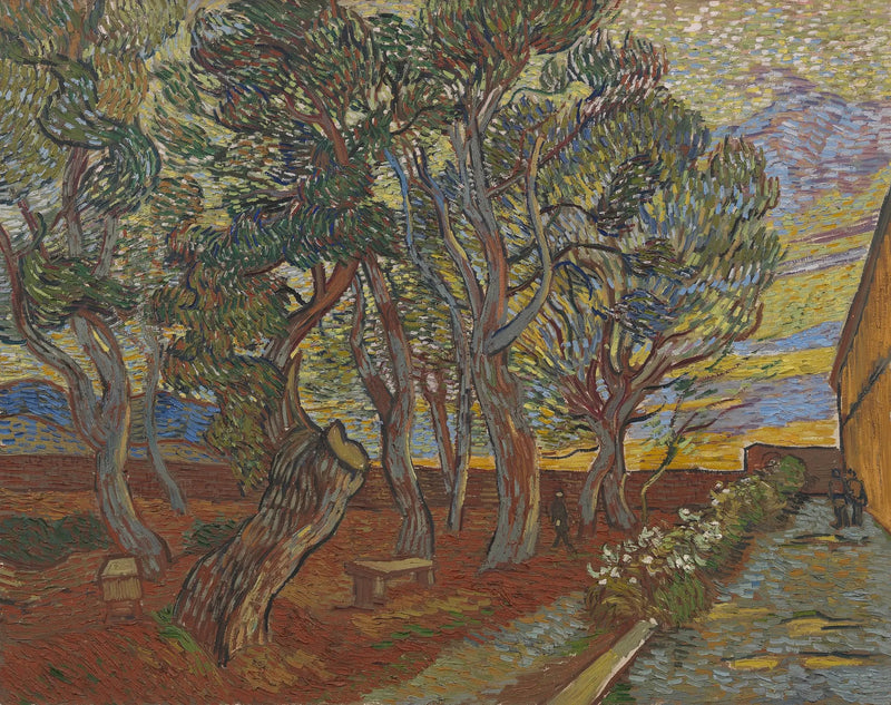 Ogród azylu - Vincent van Gogh