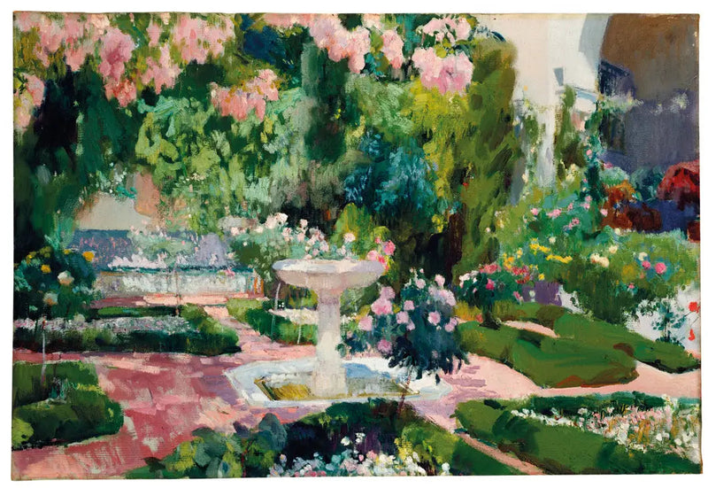 Ogród w Domu Sorolly (1918-1919) - Joaquín Sorolla