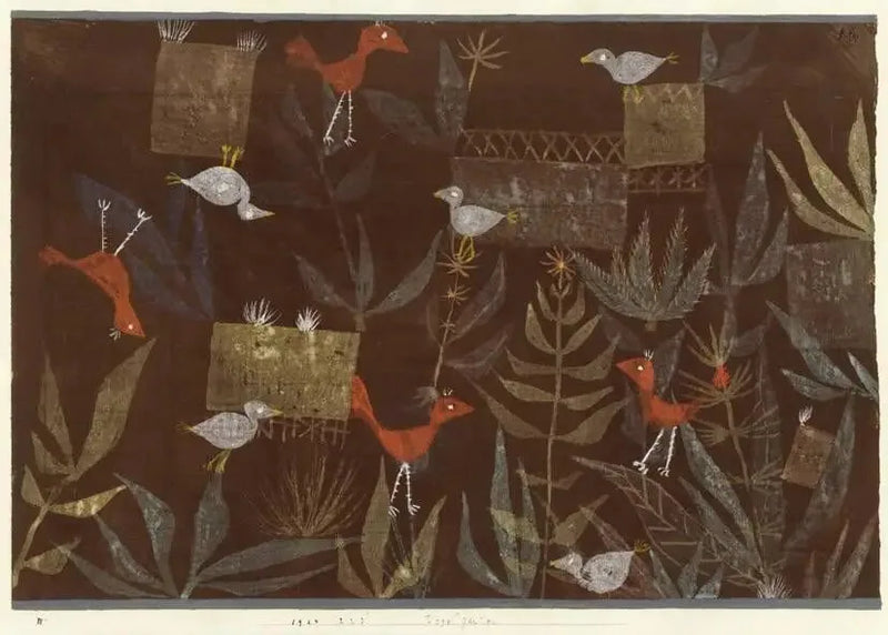 Ogród ptaków - Paul Klee