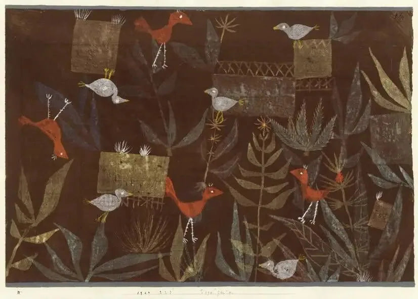 Ogród ptaków - Paul Klee