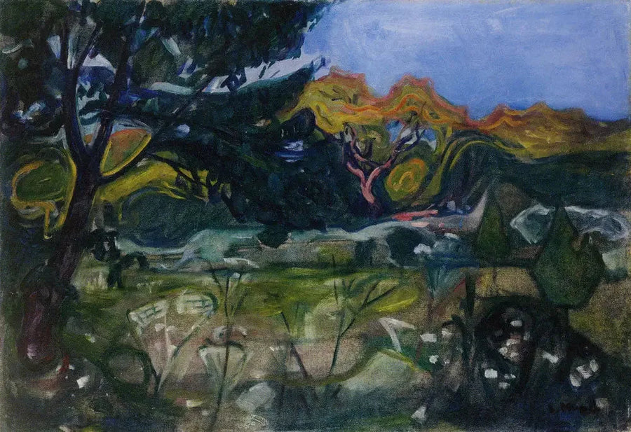 Ogród - Edvard Munch