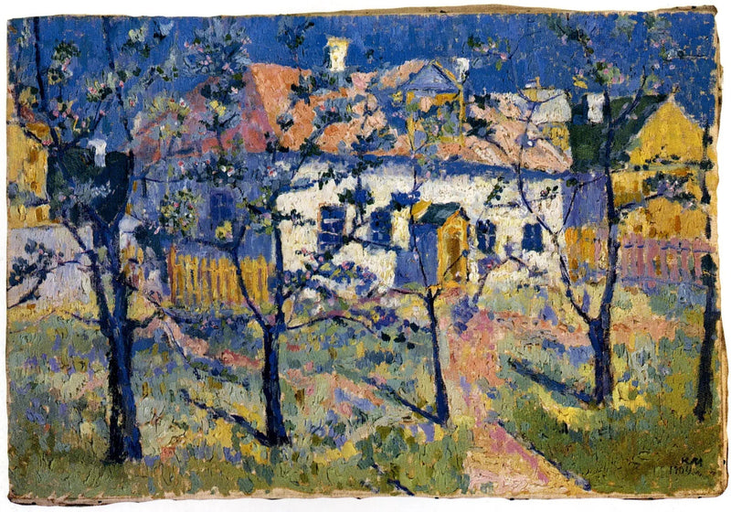 Ogród w kwiatach - Kazimir Malevich