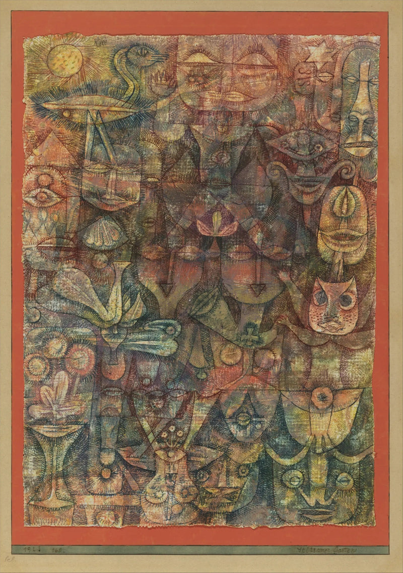 Dziwny ogród - Paul Klee