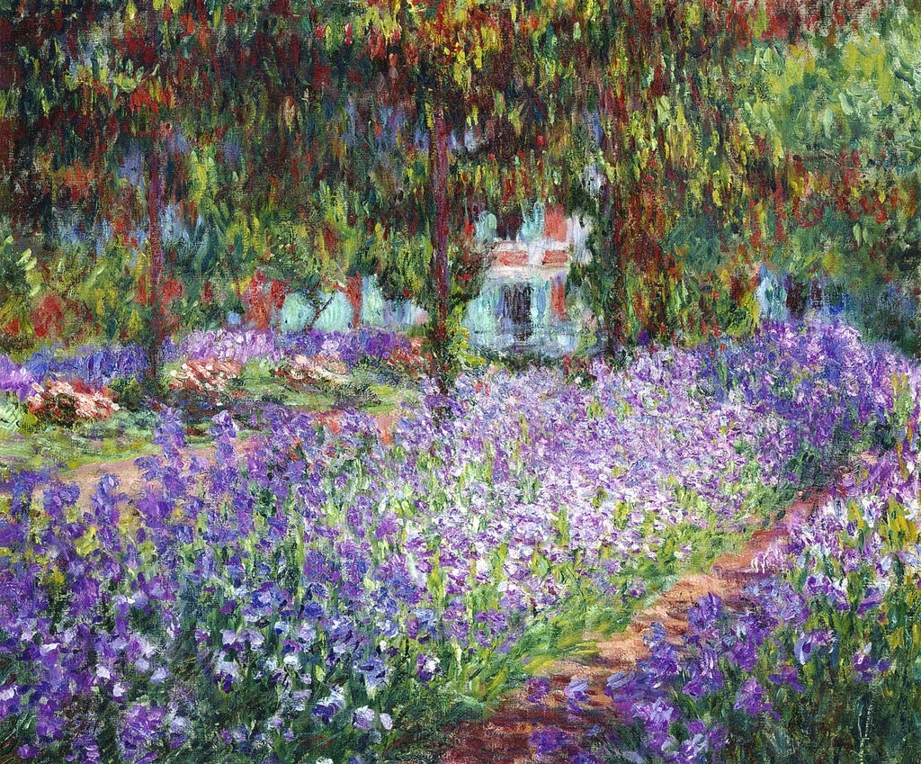 Le Jardin de l’artiste à Giverny de Claude Monet, 1900 – musée d’Orsay, Wildenstein 1624