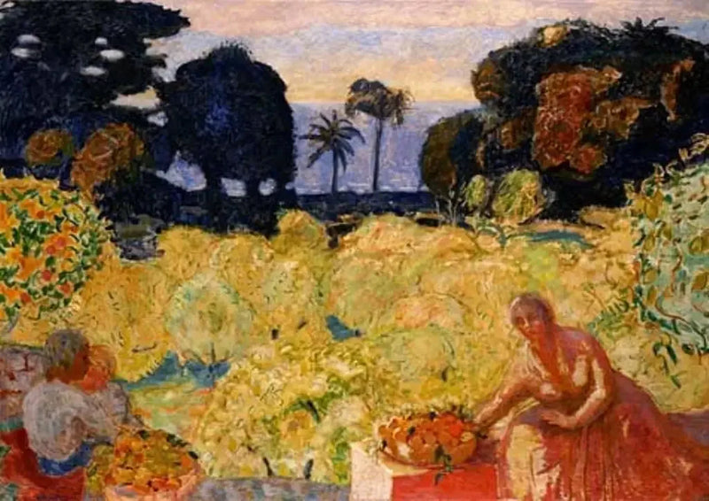 Ogród śródziemnomorski - Pierre Bonnard