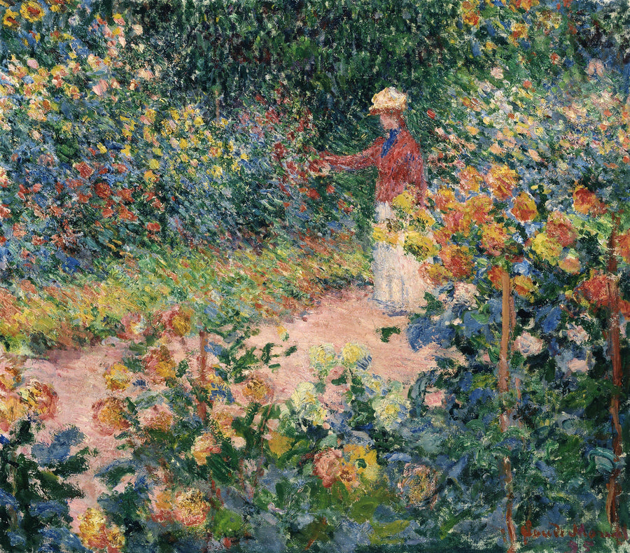 Ogród Moneta w Giverny, Bührle W1420 - Claude Monet