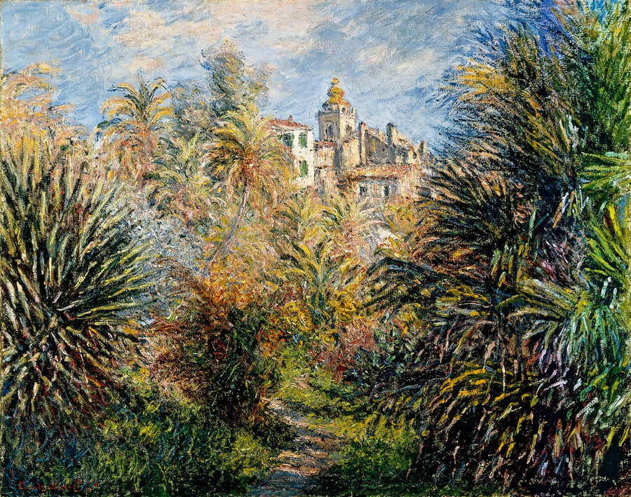 Ogród Moreno w Bordighera W865 - Claude Monet