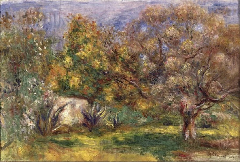 Ogród oliwny - Pierre-Auguste Renoir