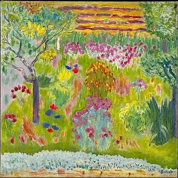 Ogród - Pierre Bonnard