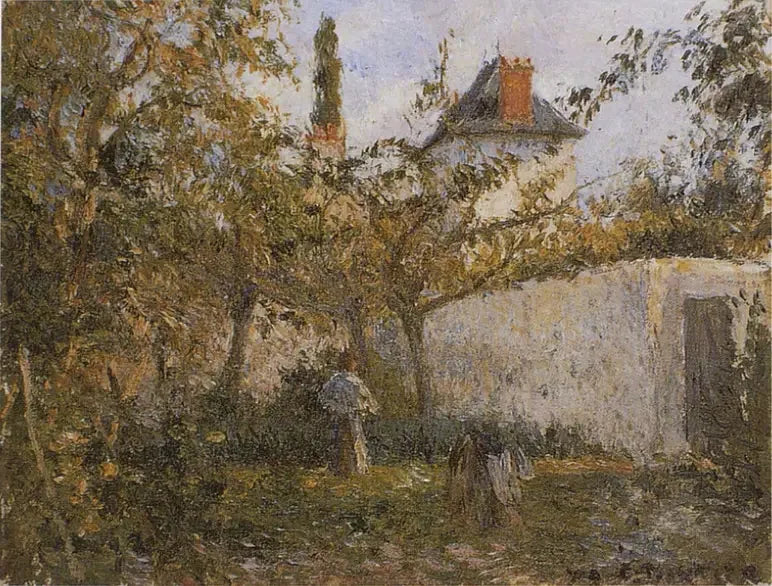 Ogród warzywny i sad, Pontoise - Camille Pissarro