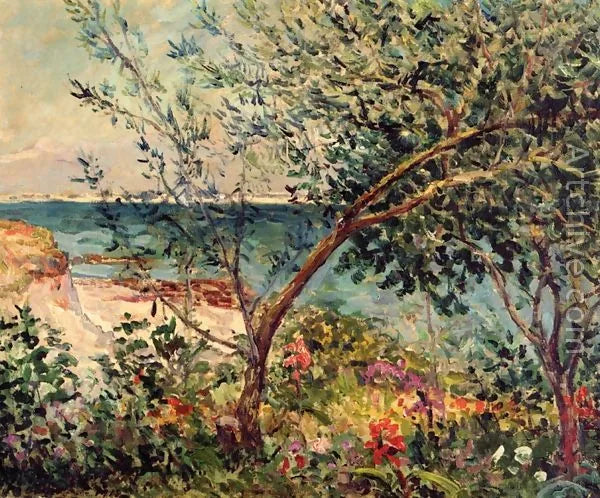 Ogród blisko morza - Maxime Maufra