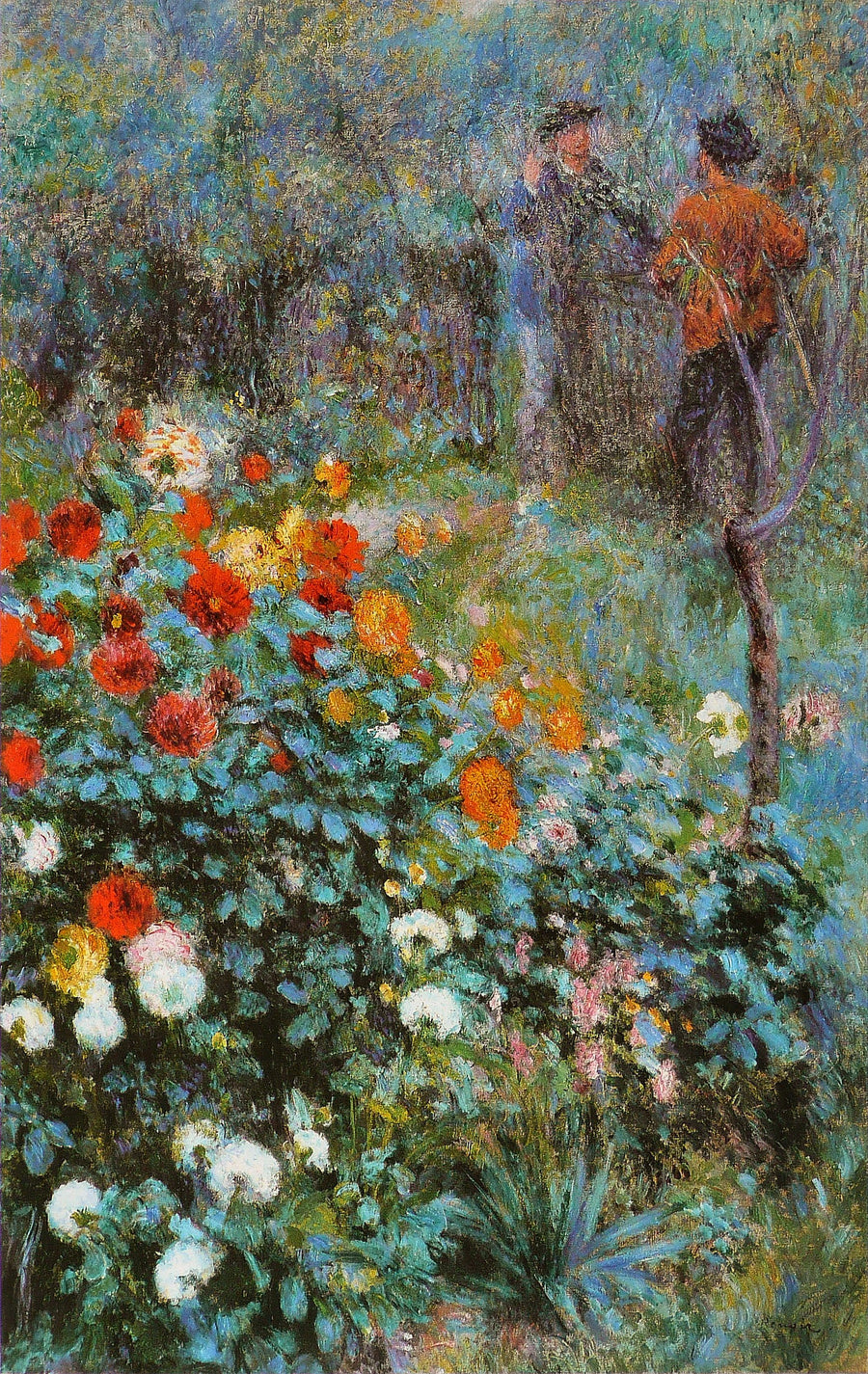 Ogród przy ulicy Cortot, Montmartre - Pierre-Auguste Renoir