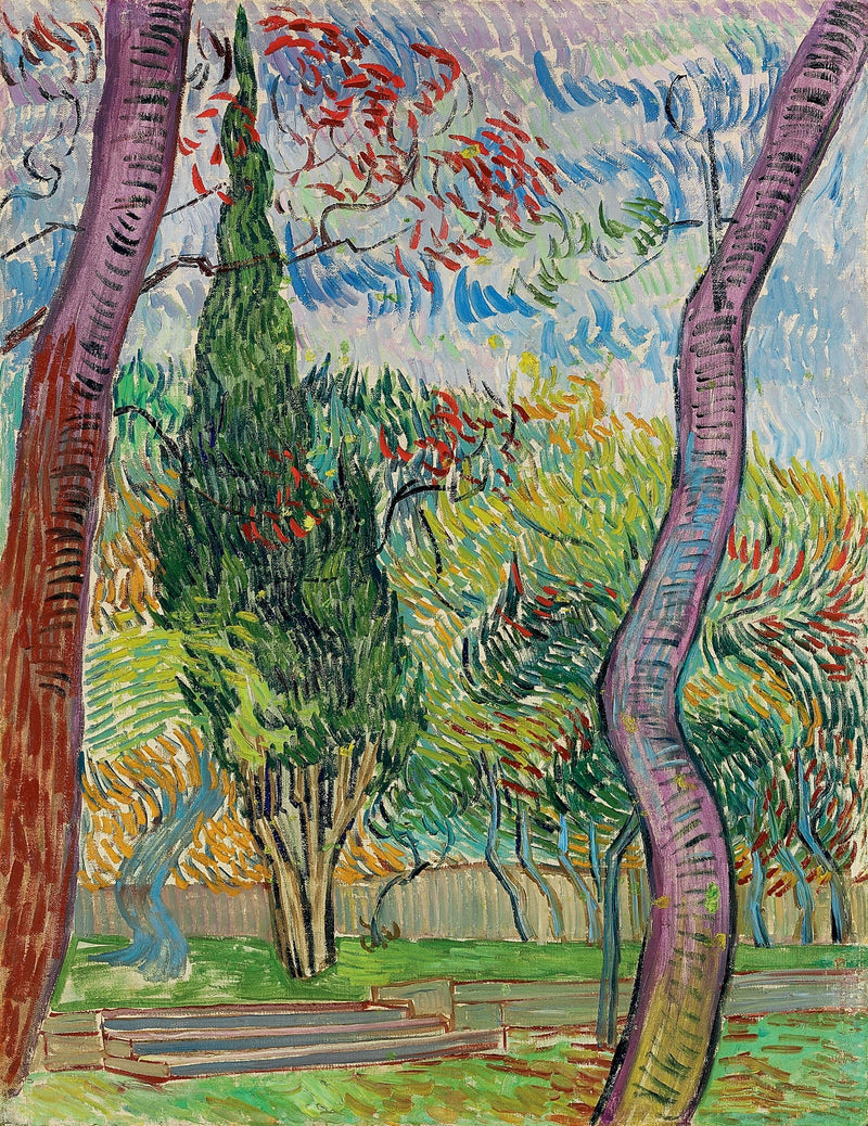 Park szpitala Saint-Paul - Vincent van Gogh
