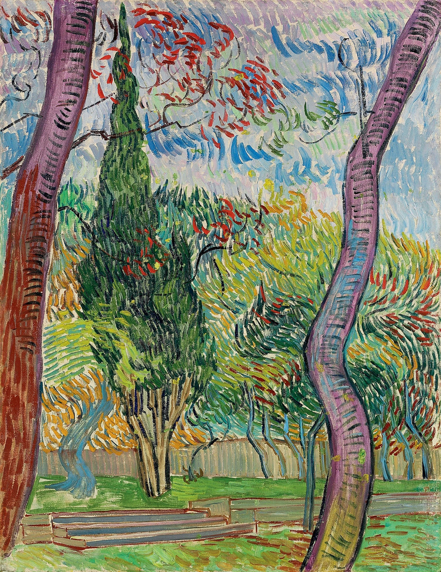 Park szpitala Saint-Paul - Vincent van Gogh