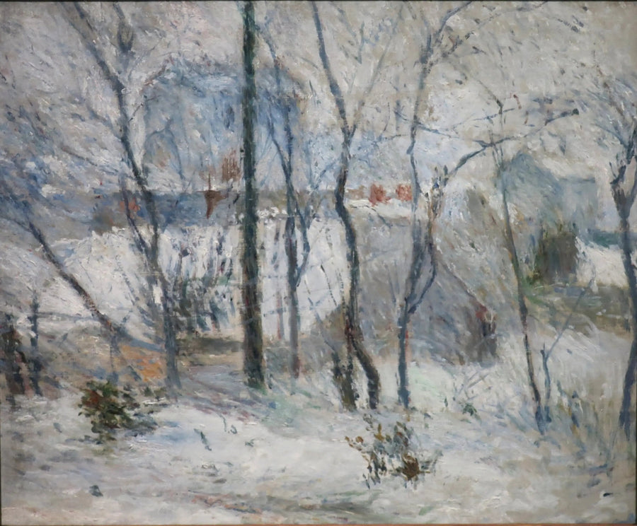 Ogród pod śniegiem II - Paul Gauguin