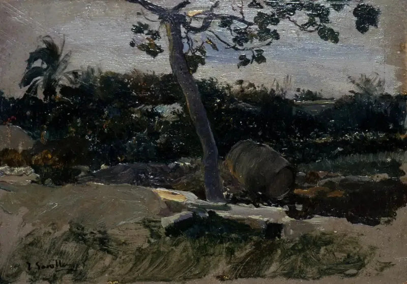 Ogród, Walencja - Joaquín Sorolla