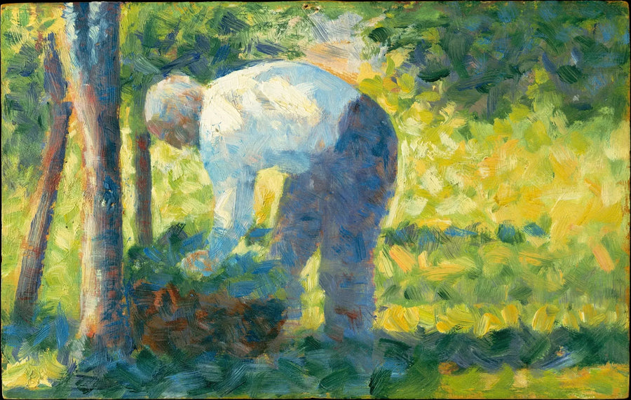 Ogrodnik - Georges Seurat