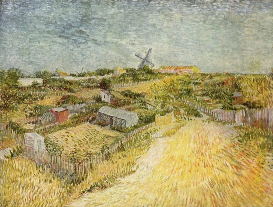 Ogrody warzywne Montmartre - Vincent van Gogh