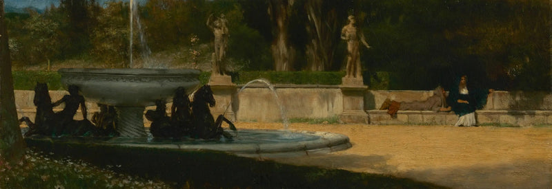 rzymskie ogrody - Lawrence Alma-Tadema