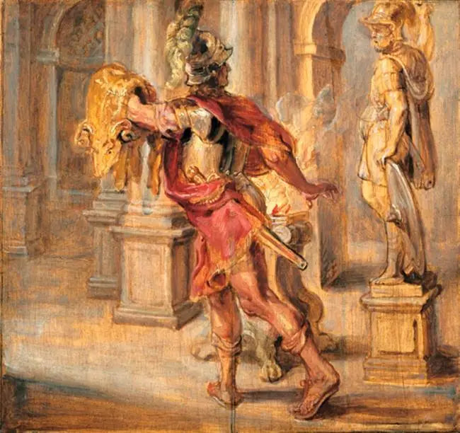 Jason z Złotym Rogiem - Peter Paul Rubens