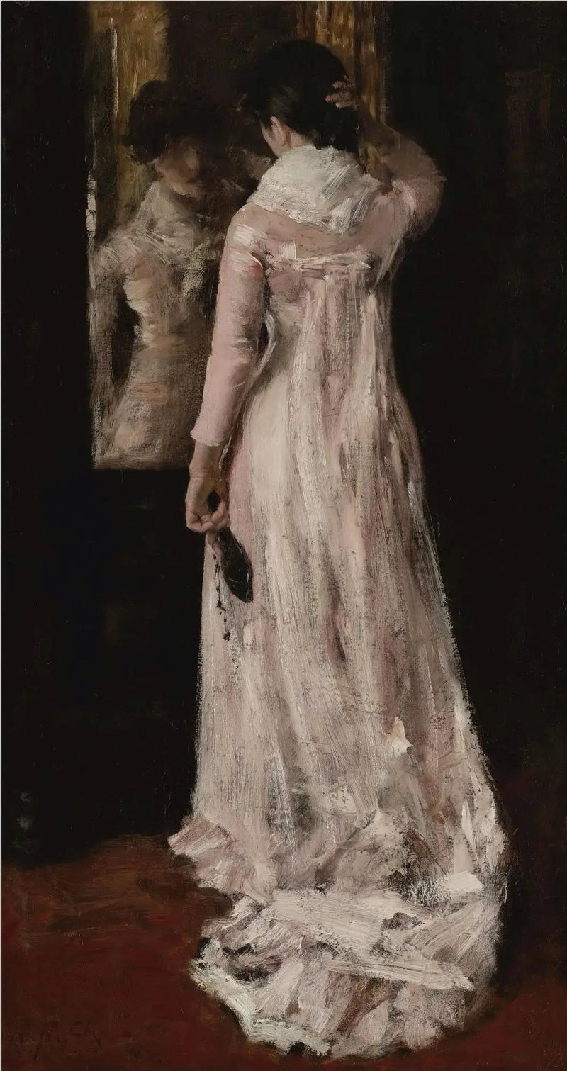 Myślę, że jestem teraz gotowy - William Merritt Chase