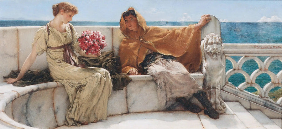 Kocham cię, kocham siebie - Lawrence Alma-Tadema