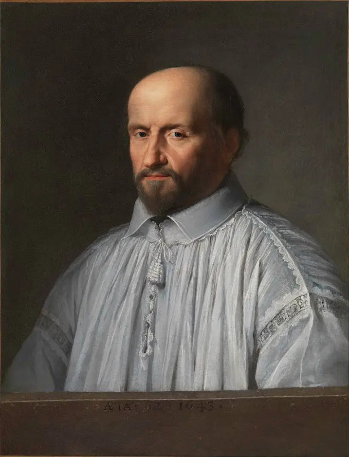 Jean Duvergier du Hauranne, opat Saint-Cyran - Philippe de Champaigne