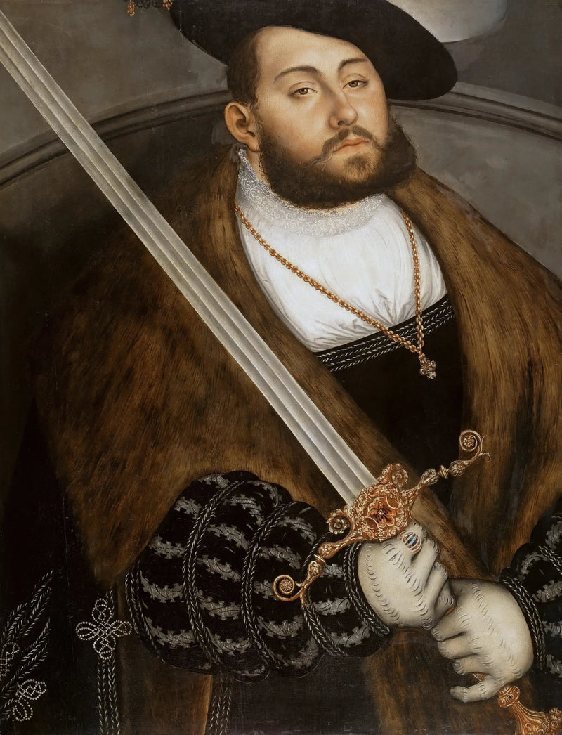 Jean-Frédéric I Wielkoduszny, elektor Saksonii - Lucas Cranach Starszy