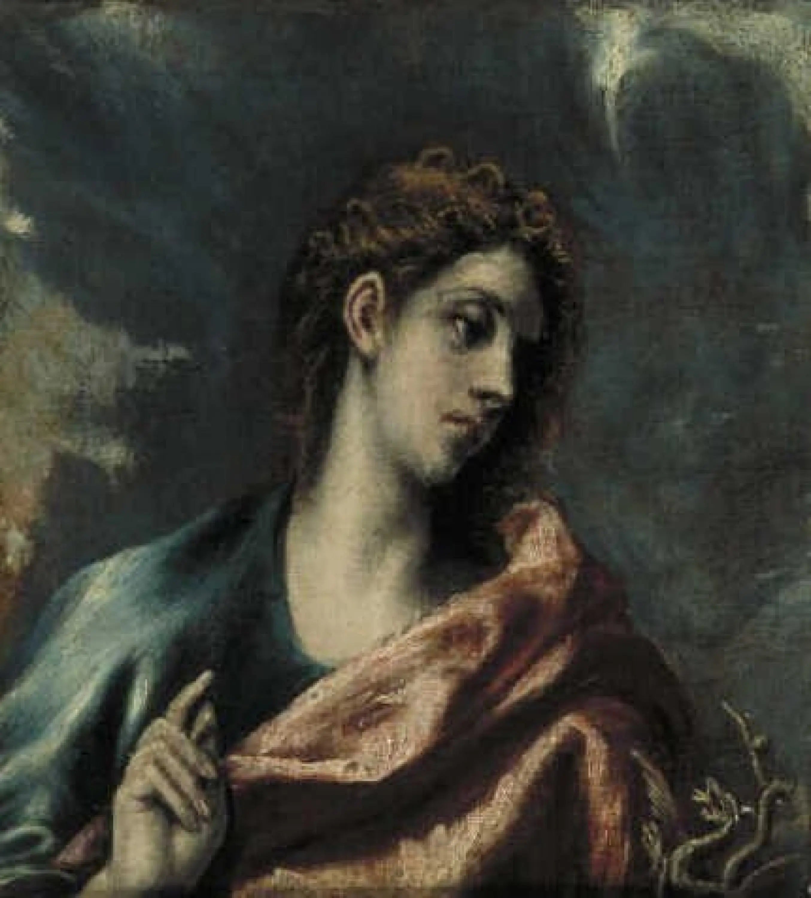 Jean l'Évangéliste - El Greco image 1 reproduction artisanale de tableau