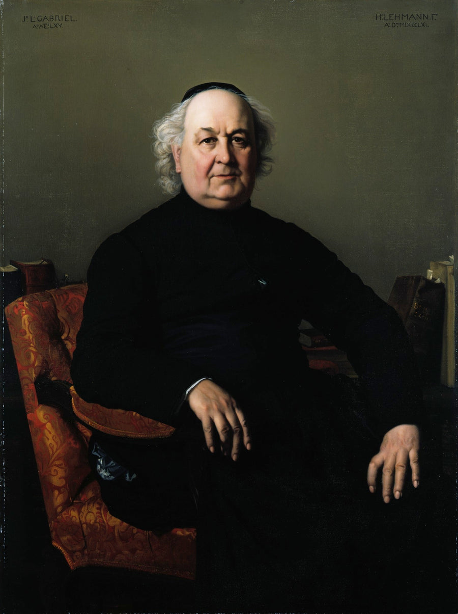 Jean Louis Gabriel, Recteur de Saint Merri - Henri Lehmann