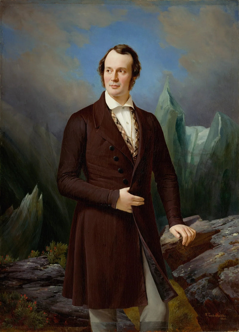 Jean-Louis Rodolphe Agassiz (1807-1873) - Fritz Zuber-Buhler