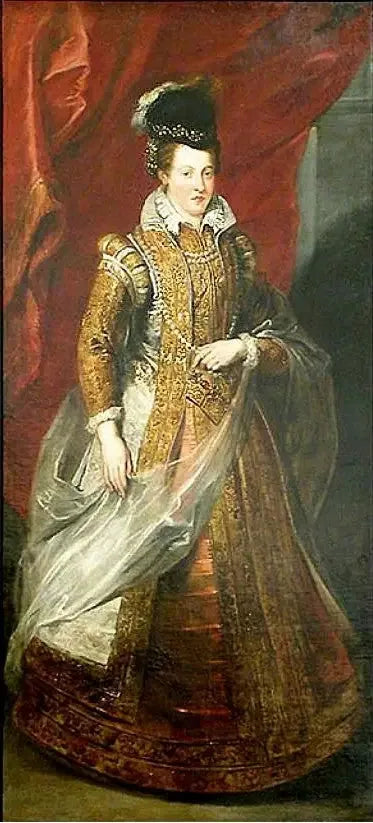 Jeanne d'Autriche, wielka księżna Toskanii, matka Marii Medycejskiej - Peter Paul Rubens
