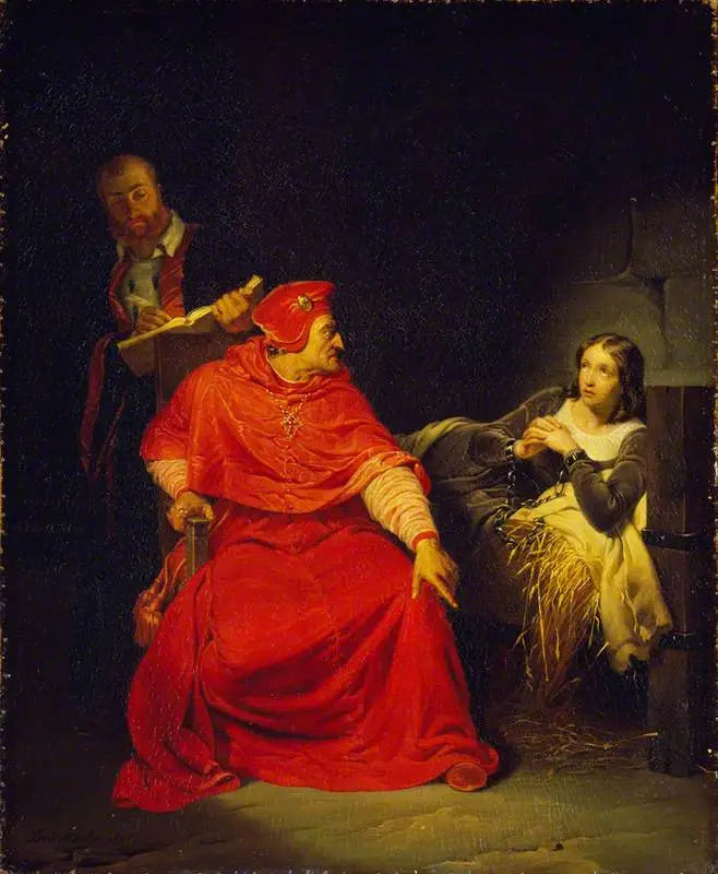 Joanna d'Arc w więzieniu - Paul Delaroche