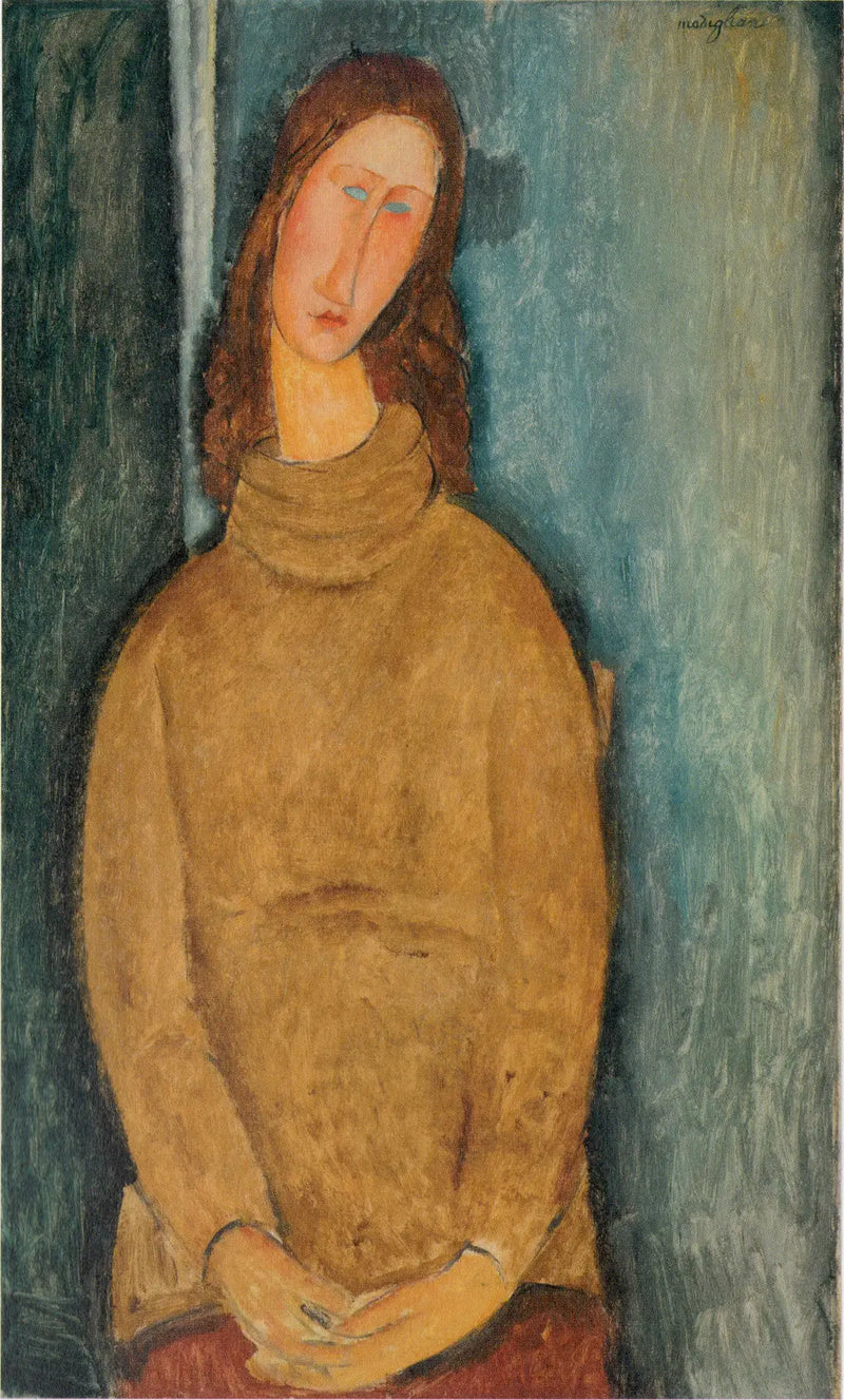 Jeanne Hébuterne w żółtym swetrze - Amedeo Modigliani