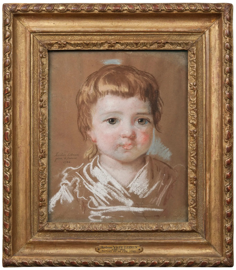 Jeanne Julie Louise Lebrun, córka artysty, dwa lata - Élisabeth Vigée Le Brun