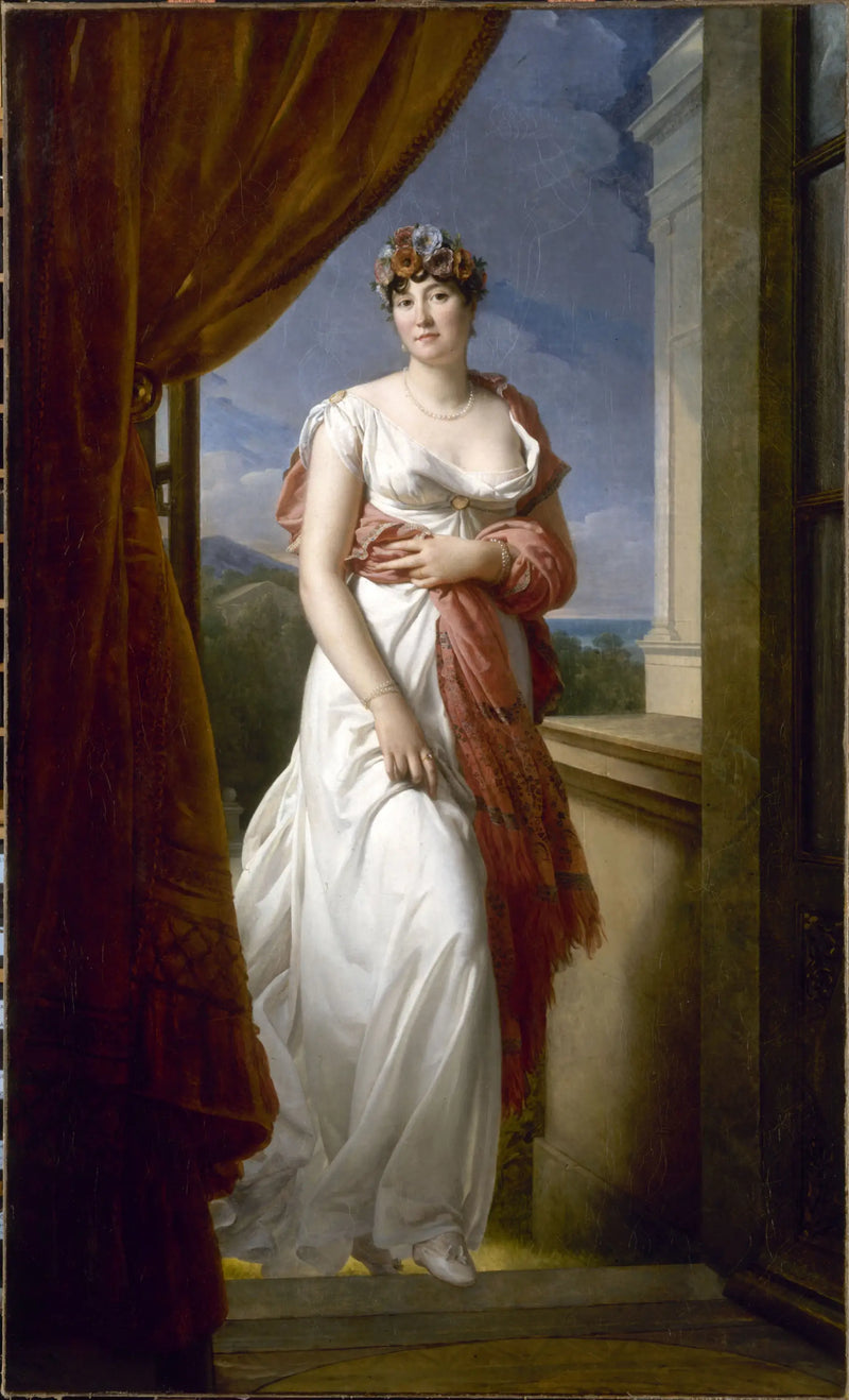 Jeanne-Marie-Thérèse Cabarrus, Madame Tallien, księżna de Caraman-Chimay (1770-1835) - François Gérard