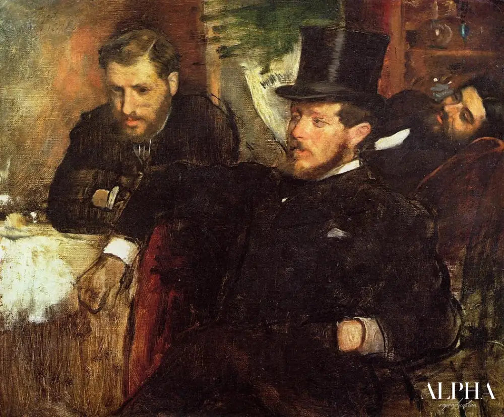 Jeantaud, Linet et Laine - Edgar Degas - Reproductions de tableaux et peintures haut de gamme