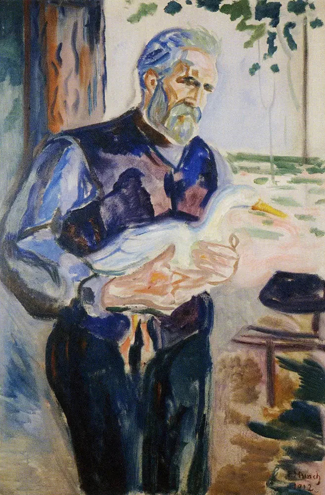 Jensen z kaczką - Edvard Munch