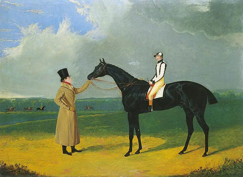 Jerry, zwycięzca St Leger, 1824 - John Frederick Herring, Sr.