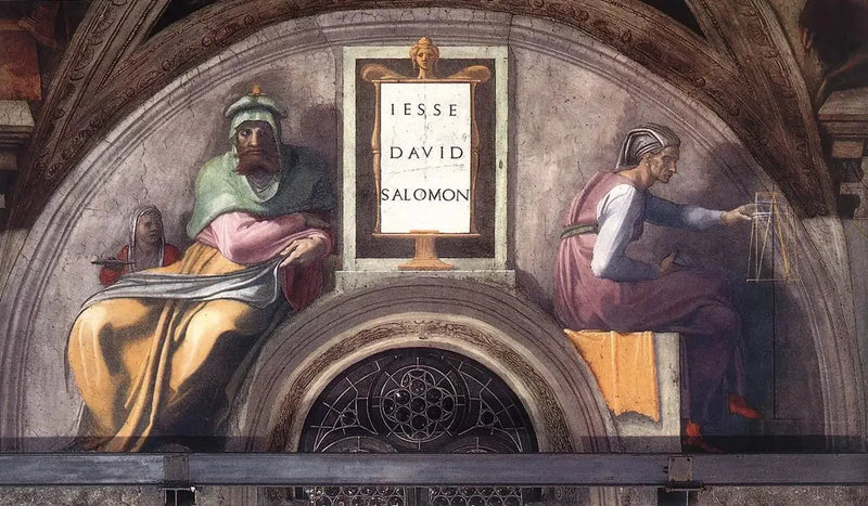 Jesse, Dawid i Salomon - Michał Anioł