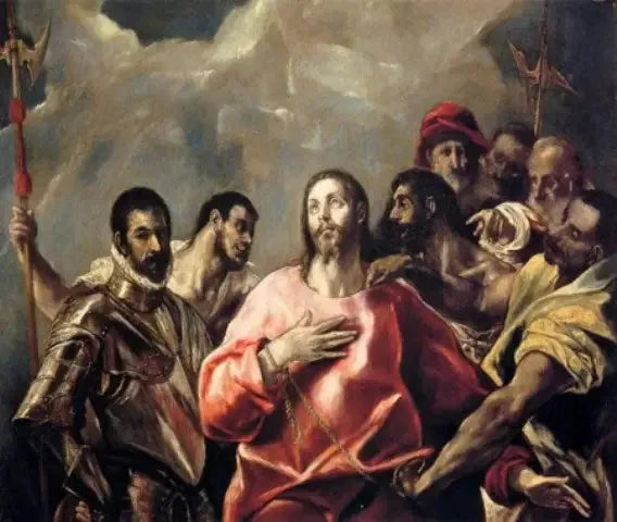 Jésus dépouillé de ses vêtements - El Greco image 1 tableau peint à l’huile sur toile