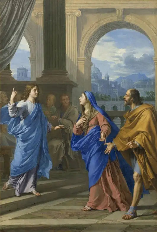 Jezus wśród Doktorów - Philippe de Champaigne
