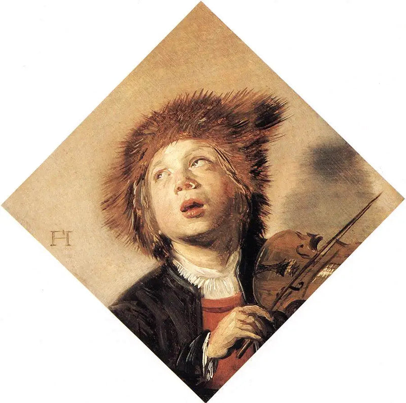Młody altista - Frans Hals