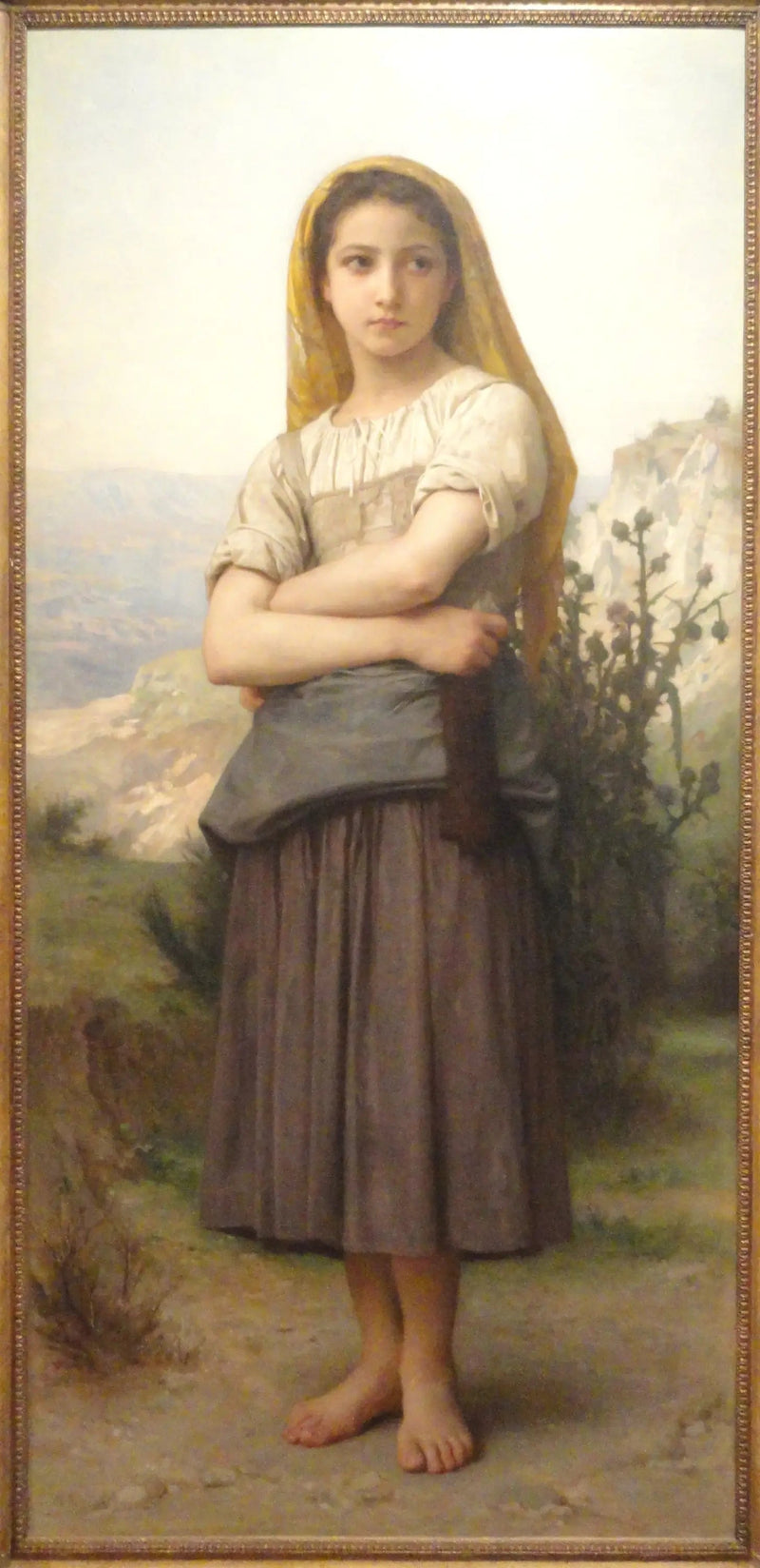 Młoda pasterka - Bouguereau