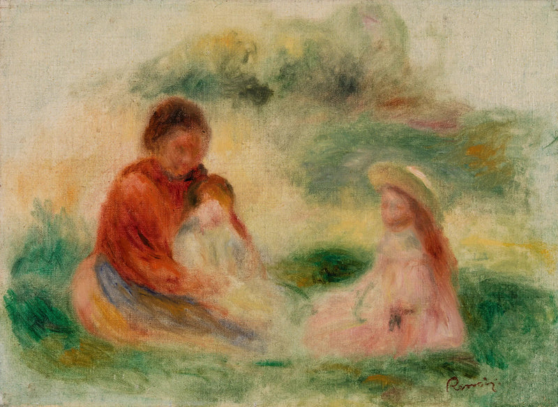 Młoda Rodzina (Młoda rodzina) - Pierre-Auguste Renoir