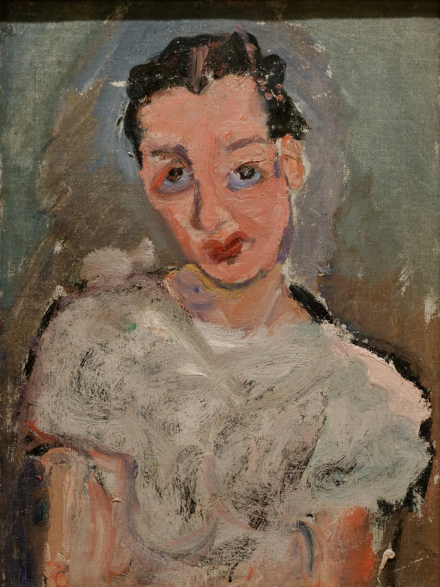 Młoda kobieta w białej bluzce - Chaim Soutine