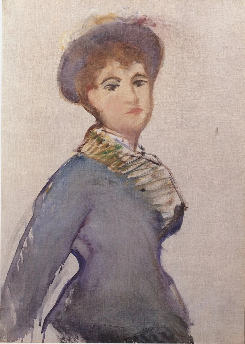Młoda kobieta w półfigurze - Édouard Manet