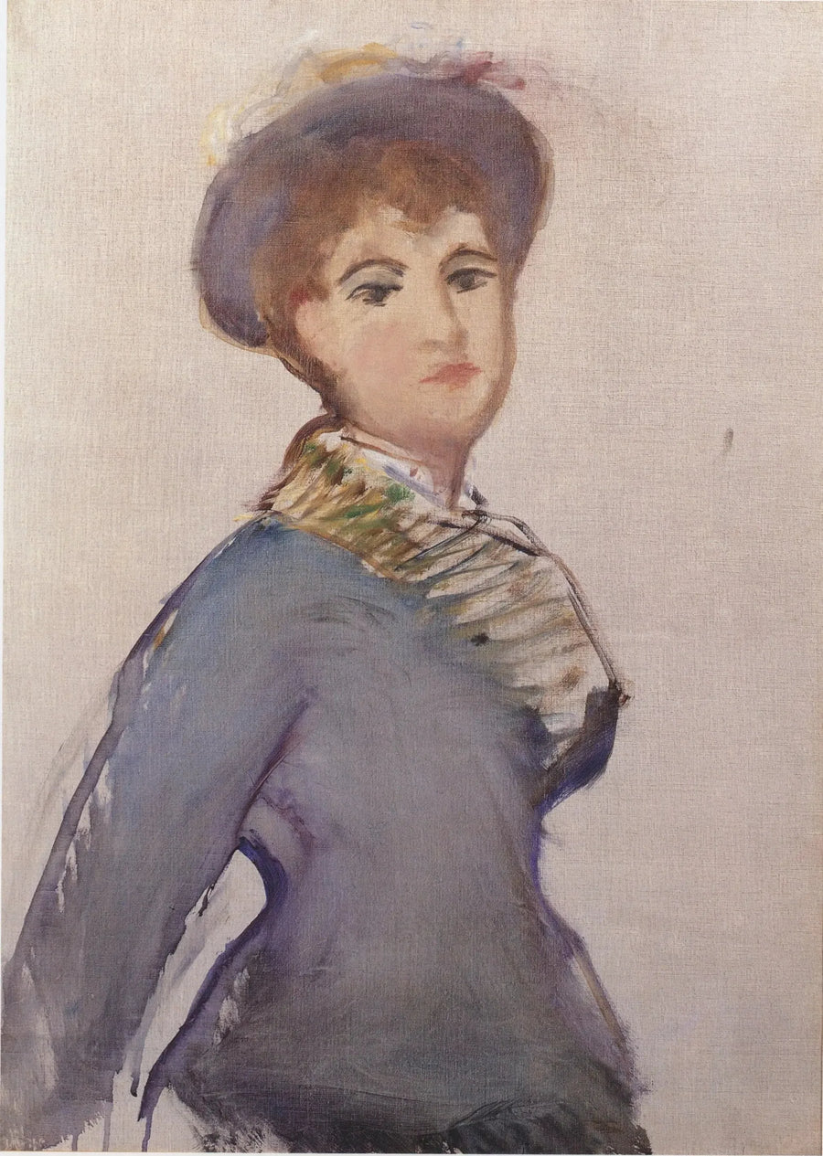 Młoda kobieta w półfigurze - Édouard Manet