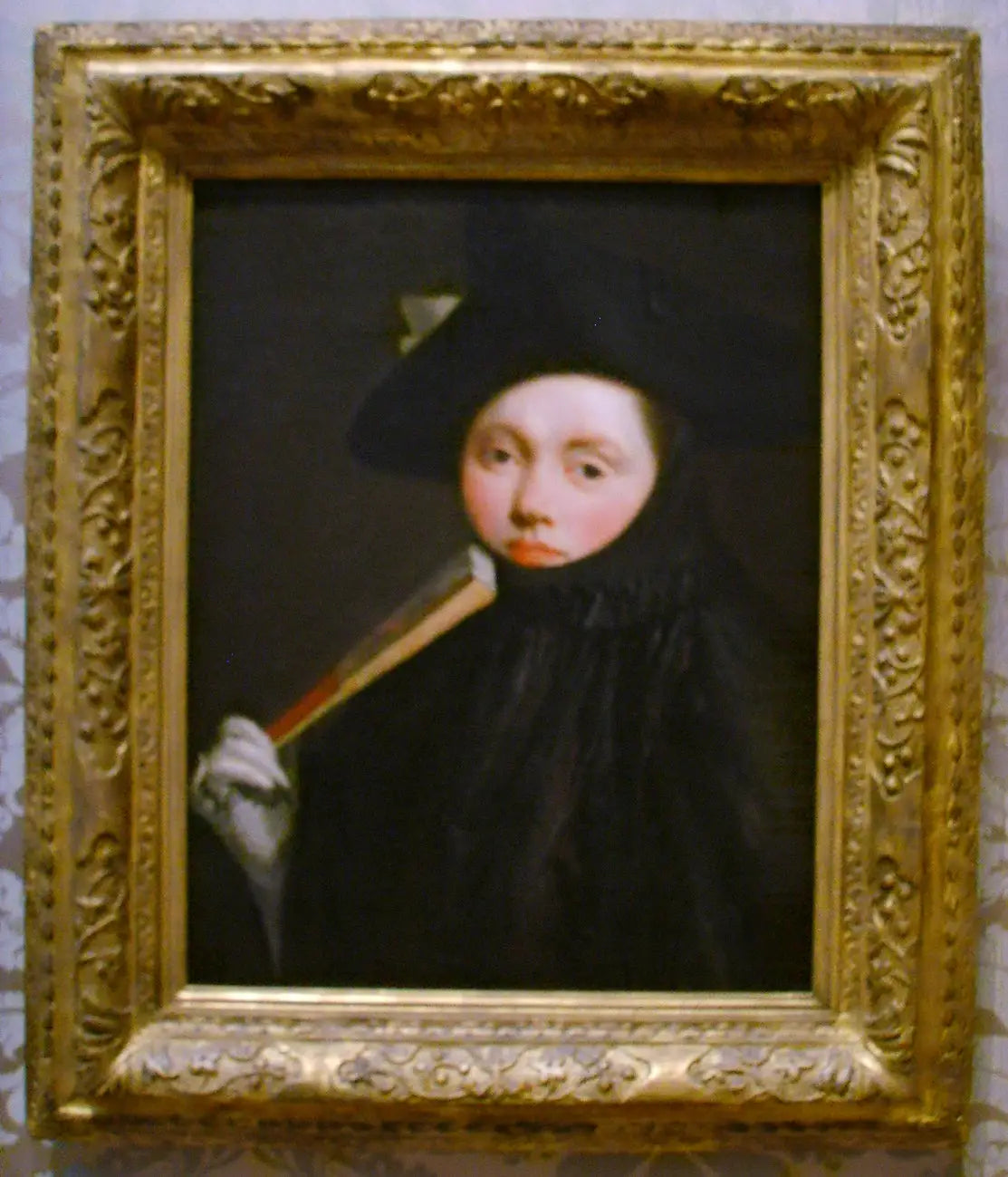 Jeune femme au chapeau tricorne - Giovanni Battista Tiepolo image 1 reproduction de peinture à l’huile
