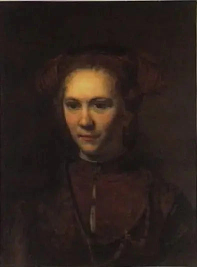 Portret młodej dziewczyny - Rembrandt